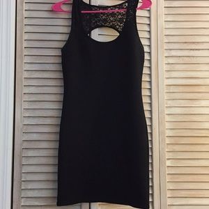 Forever 21 black with lace dress